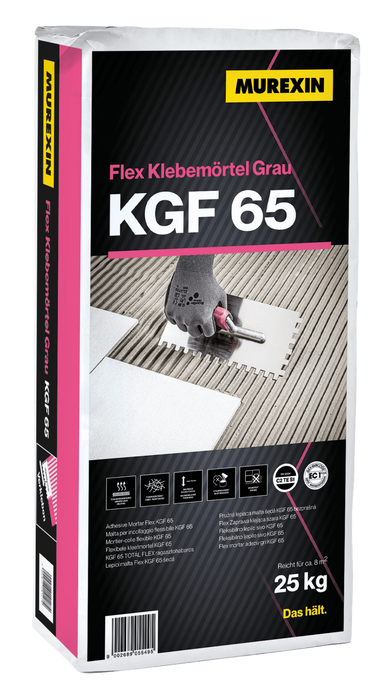 MUREXIN Flex Klebemörtel Grau KGF 65