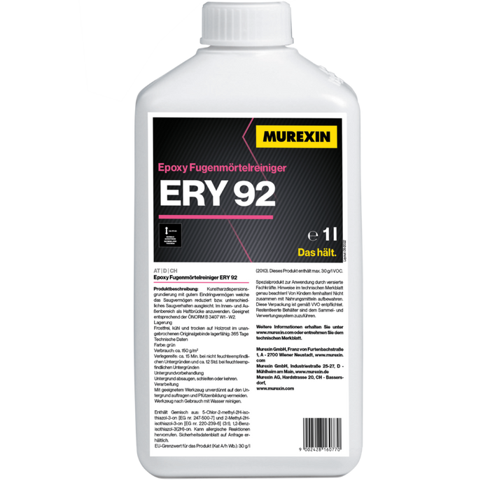 MUREXIN Epoxy Fugenmörtelreiniger ERY 92 / 1l