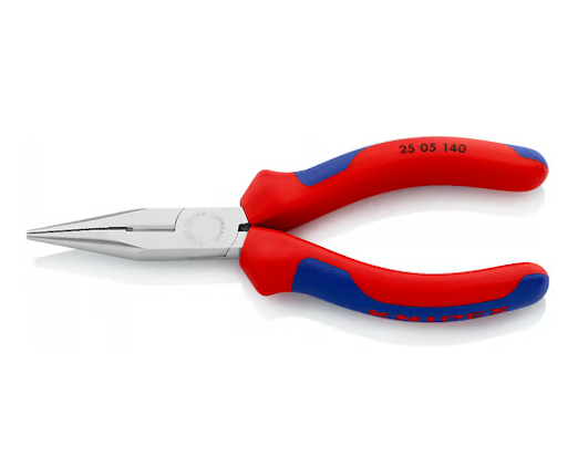 KNIPEX Langschnabelzange DIN 5745 / 2K-Griff