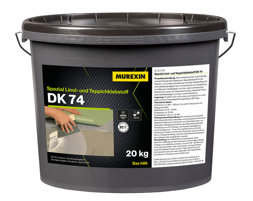 MUREXIN Spezial Linol- u. Teppichklebstoff DK 74 / 20kg