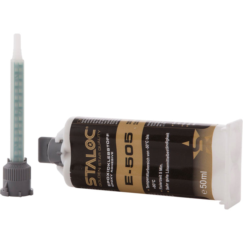 STALOC E-505 Epoxidklebstoff transparent + Mischer