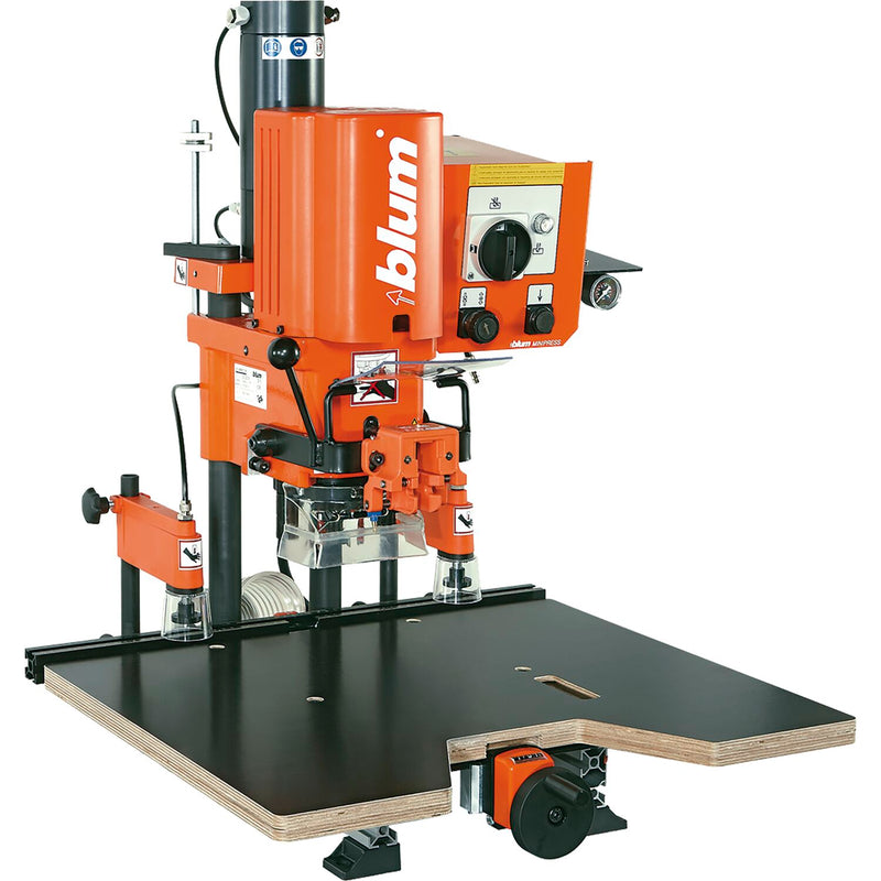 BLUM Bohr- und Beschlagsetzmaschine MINIPRESS P inkl. Zubehör, 1x 230 V