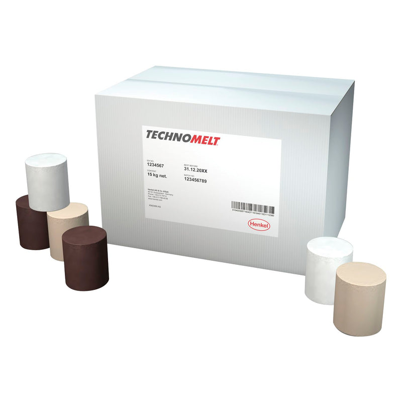HENKEL Schmelzkleber TECHNOMELT DORUS HKP 25 Braun, Patronen / HolzHer