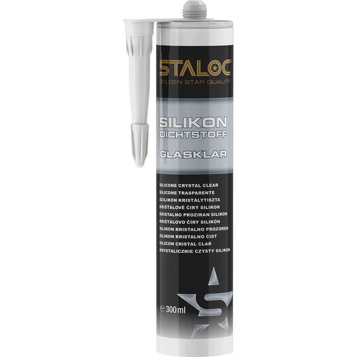STALOC Silikondichtstoff glasklar 300ml