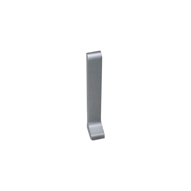 Endkappe links silber 15 x 60 mm
