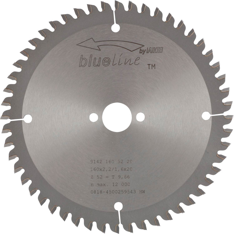 ø 160 x 2,2 x 20 mm