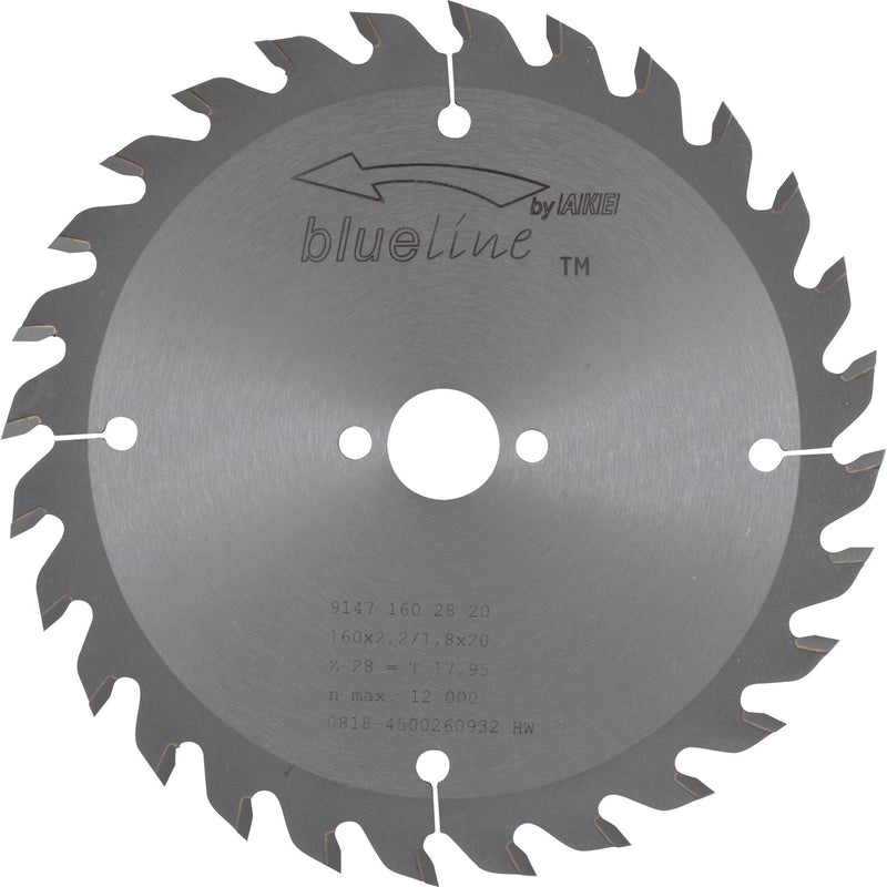 ø 160 x 2,2 x 20 mm