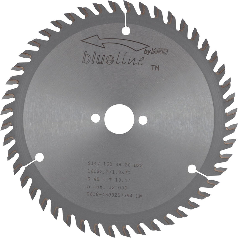 ø 160 x 2,2 x 20 mm