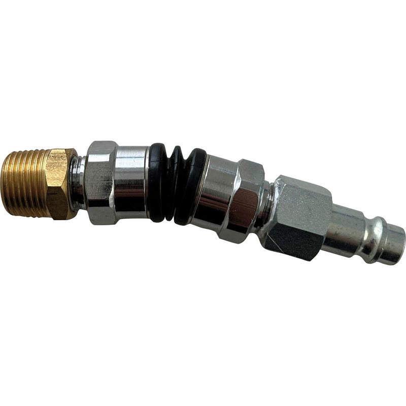ALSAFIX Druckluft Stecknippel drehbar aus Stahl mit Außengewinde 3/8"
