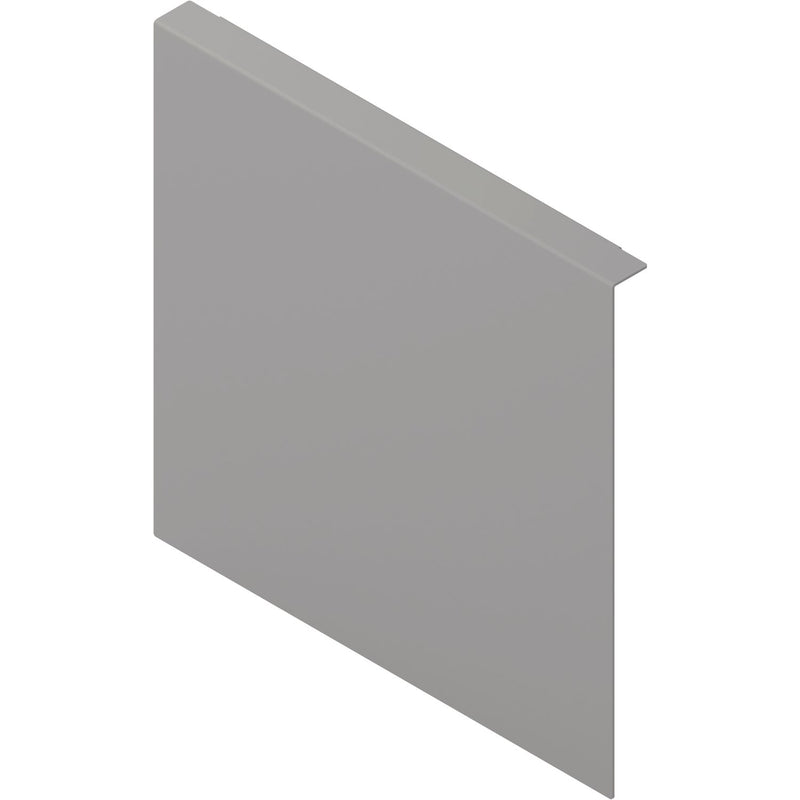 BLUM AMBIA-LINE Holzrückwandadapter. Höhe M, B242 mm, Stahl Indiumgrau