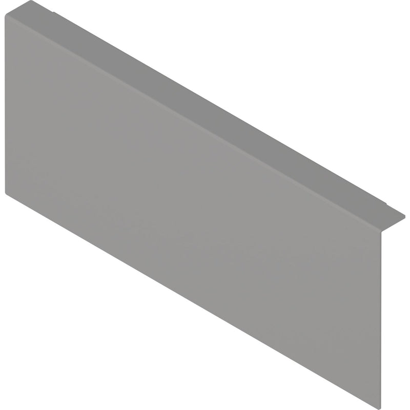 BLUM AMBIA-LINE Holzrückwandadapter. Höhe M, B242 mm, Stahl Indiumgrau