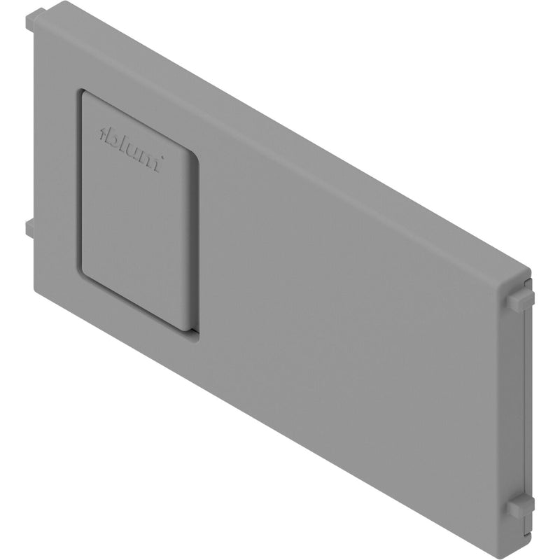 BLUM AMBIA-LINE Querteiler zu Schubkastenrahmen schmal, B100mm, KS Indiumgrau