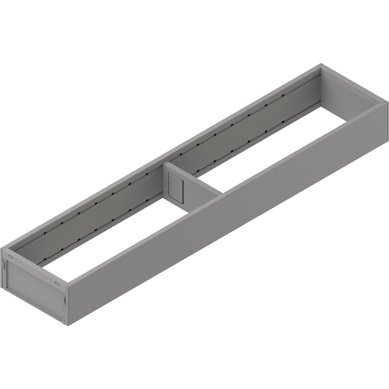 BLUM AMBIA-LINE Schubkastenrahmen schmal, NL450mm, Stahl Indiumgrau matt