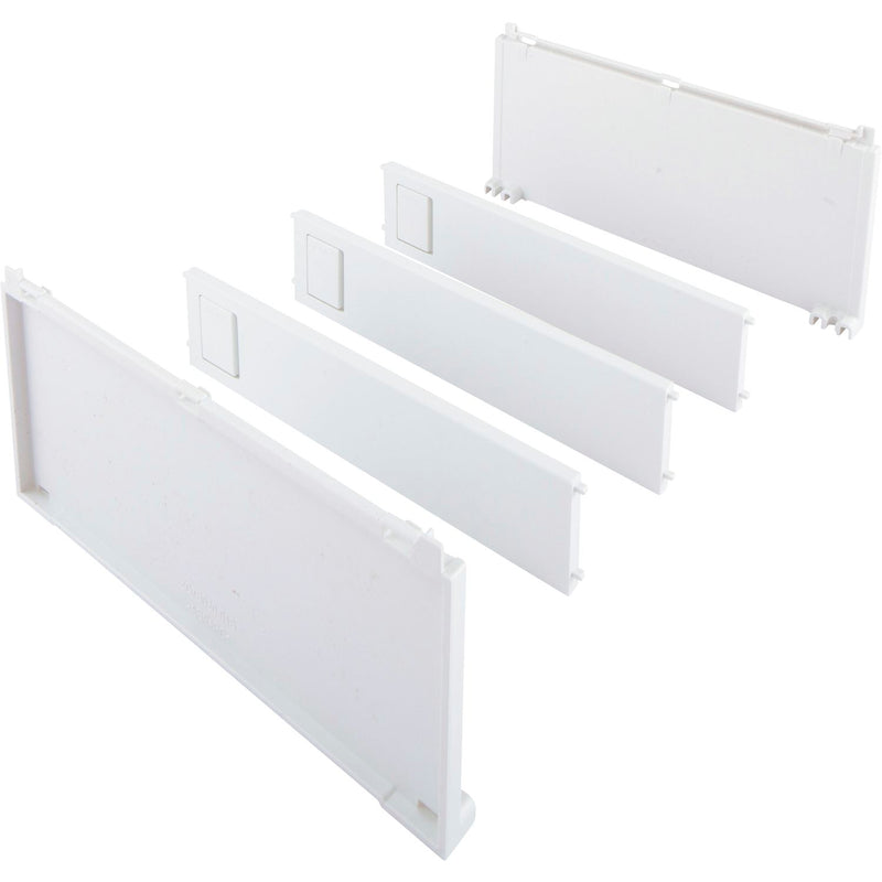 BLUM AMBIA-LINE Flaschenset, B100mm, Kunststoff Indiumgrau matt