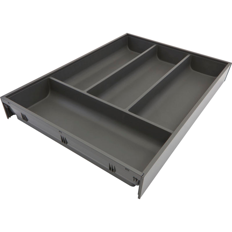 BLUM AMBIA-LINE Besteckeinsatz NL450mm,B300mm, Stahl Indiumgrau