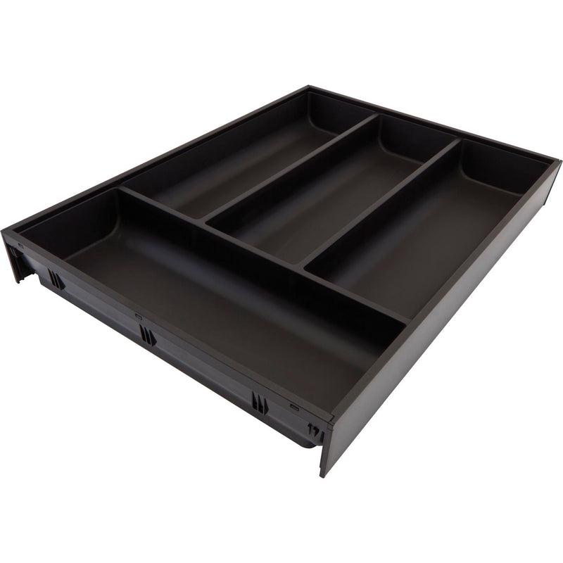 BLUM AMBIA-LINE Besteckeinsatz NL450mm,B300mm, Stahl Indiumgrau