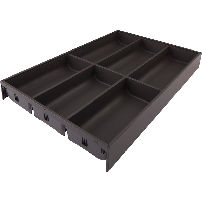 BLUM AMBIA-LINE Besteckeinsatz NL450mm,B300mm, Stahl Indiumgrau
