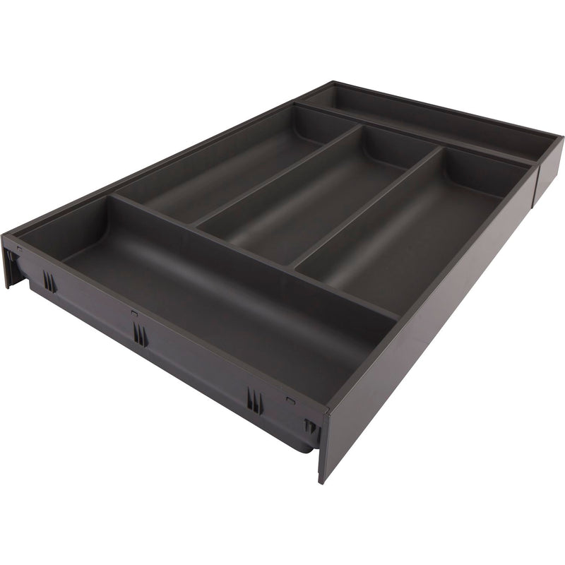 BLUM AMBIA-LINE Besteckeinsatz NL450mm,B300mm, Stahl Indiumgrau