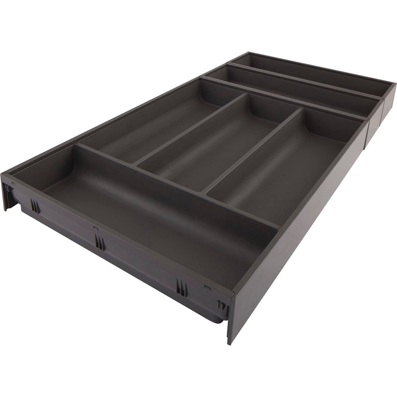 BLUM AMBIA-LINE Besteckeinsatz NL450mm,B300mm, Stahl Indiumgrau