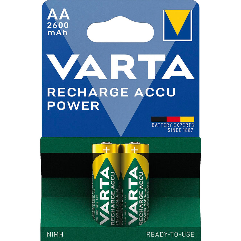 VARTA Batterie Recharge Akku Power HR6/AA 1,2 Volt  (2St)