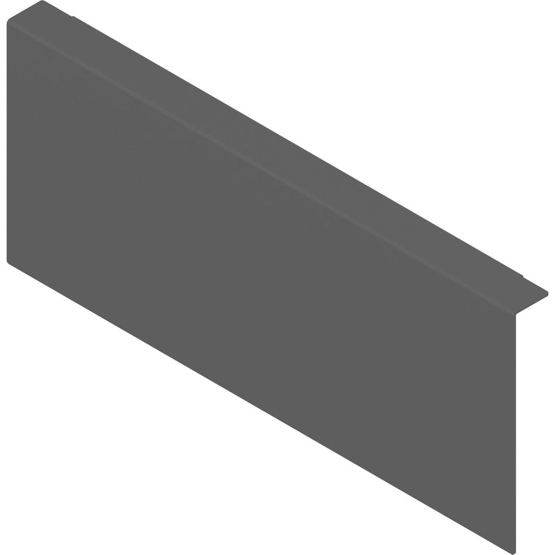 BLUM AMBIA-LINE Holzrückwandadapter. Höhe M, B242 mm, Stahl Indiumgrau