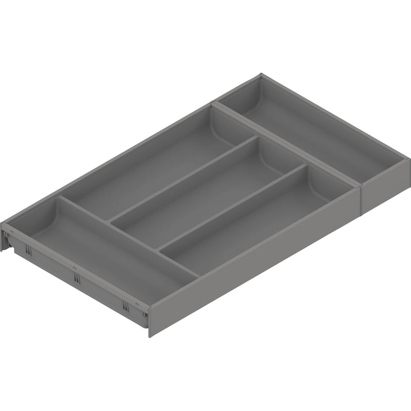 BLUM AMBIA-LINE Besteckeinsatz NL450mm,B300mm, Stahl Indiumgrau