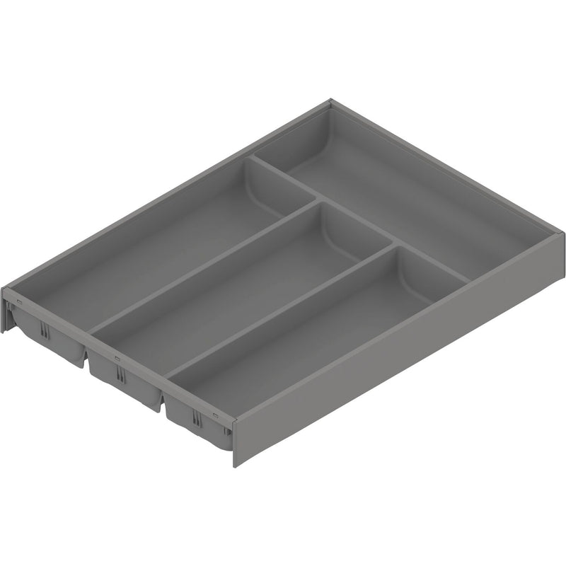 BLUM AMBIA-LINE Besteckeinsatz NL450mm,B300mm, Stahl Indiumgrau