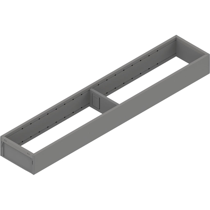 BLUM AMBIA-LINE Schubkastenrahmen schmal, NL450mm, Stahl Indiumgrau matt