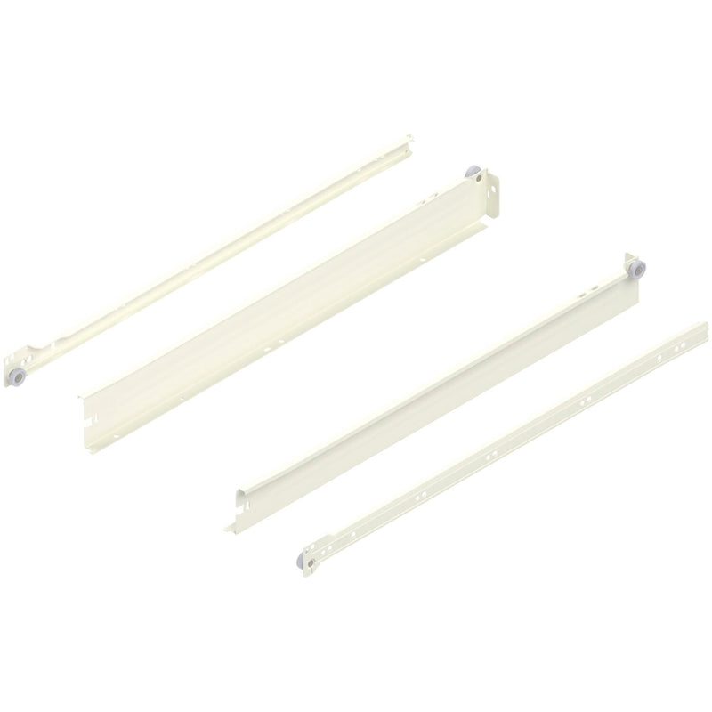 BLUM METABOX N Zarge 320 Schraubversion, Teilauszug, NL 270, cremeweiß