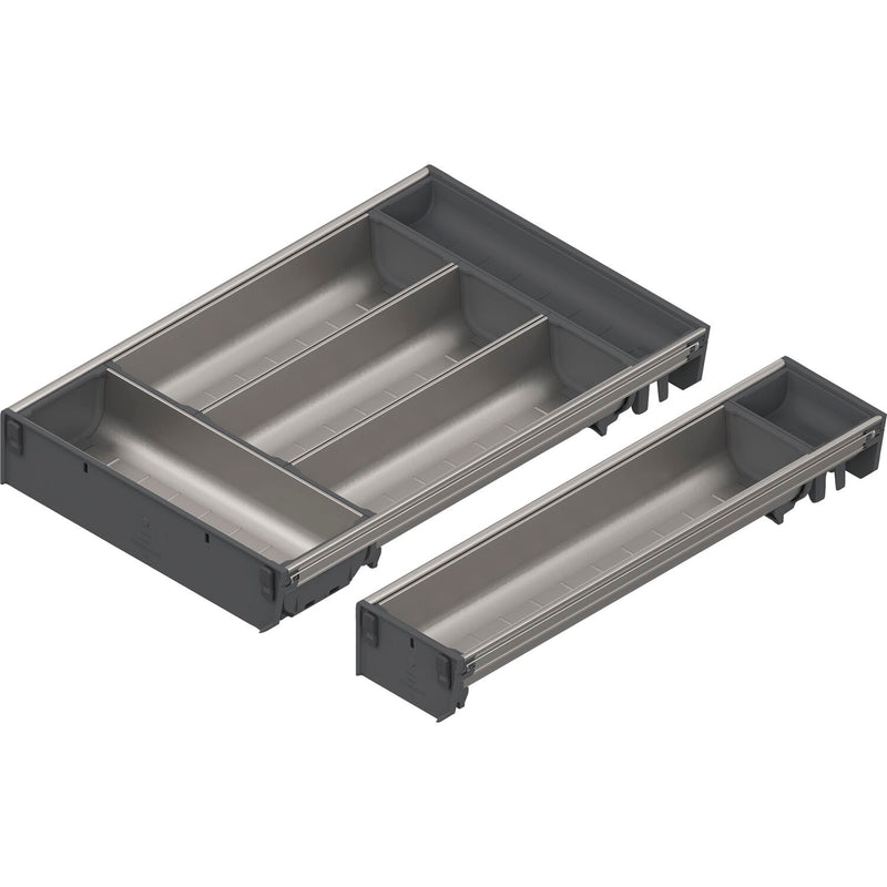 BLUM ORGA-LINE Schalen-Set KB 601 - 699/NL 450 mm Edelstahl/Kunststoff