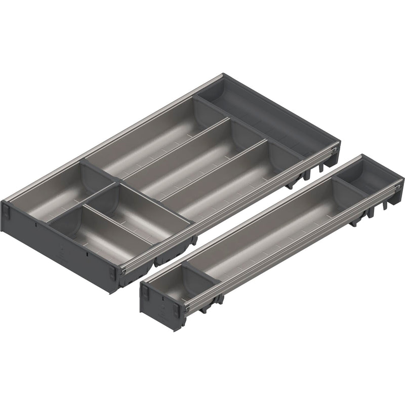 BLUM ORGA-LINE Schalen-Set KB 601 - 699/NL 450 mm Edelstahl/Kunststoff