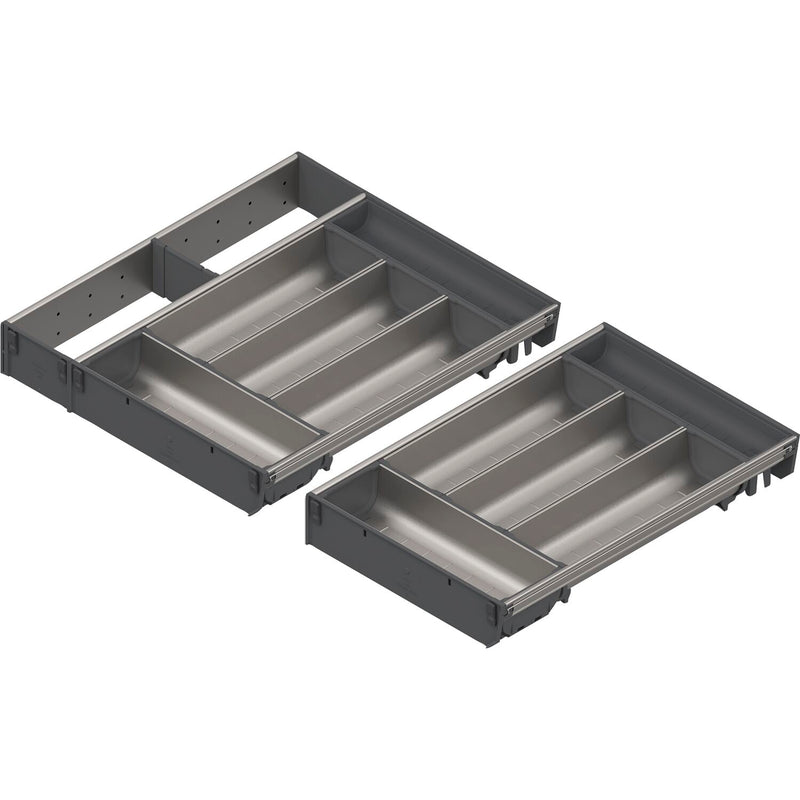 BLUM ORGA-LINE Schalen-Set KB 901 - 999/NL 450 mm Edelstahl/Kunststoff