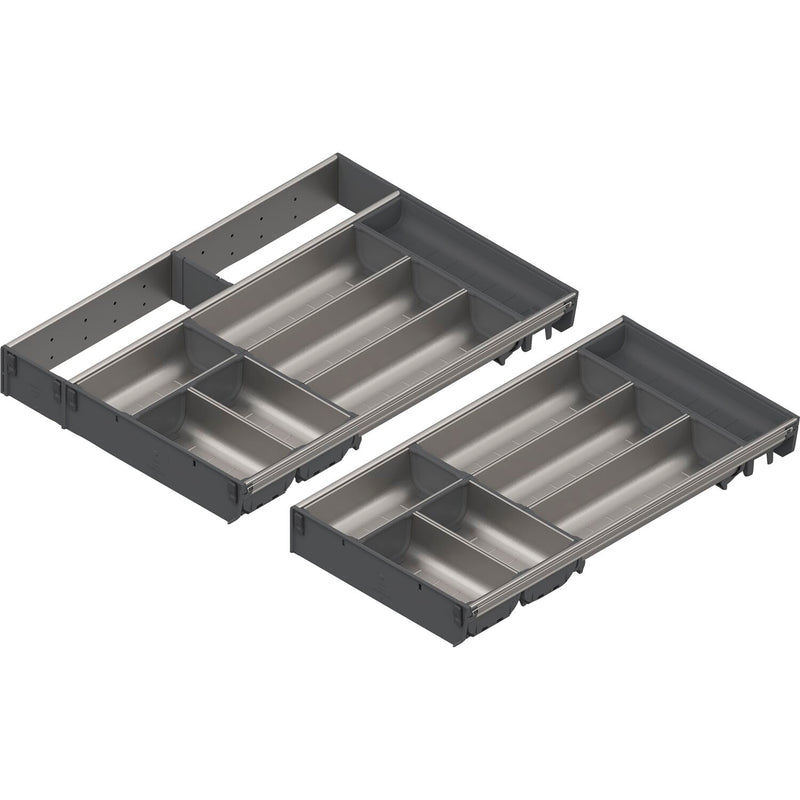 BLUM ORGA-LINE Schalen-Set KB 901 - 999/NL 450 mm Edelstahl/Kunststoff