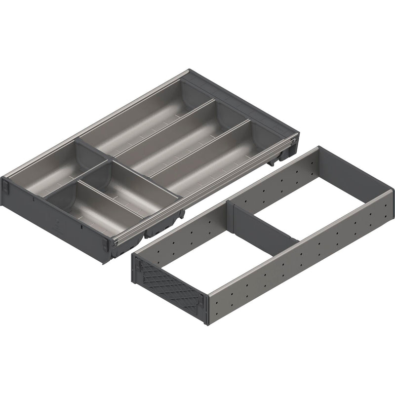BLUM ORGA-LINE Schalen-Set KB 1100 - 1199/NL 450 mm Edelstahl/Kunststoff