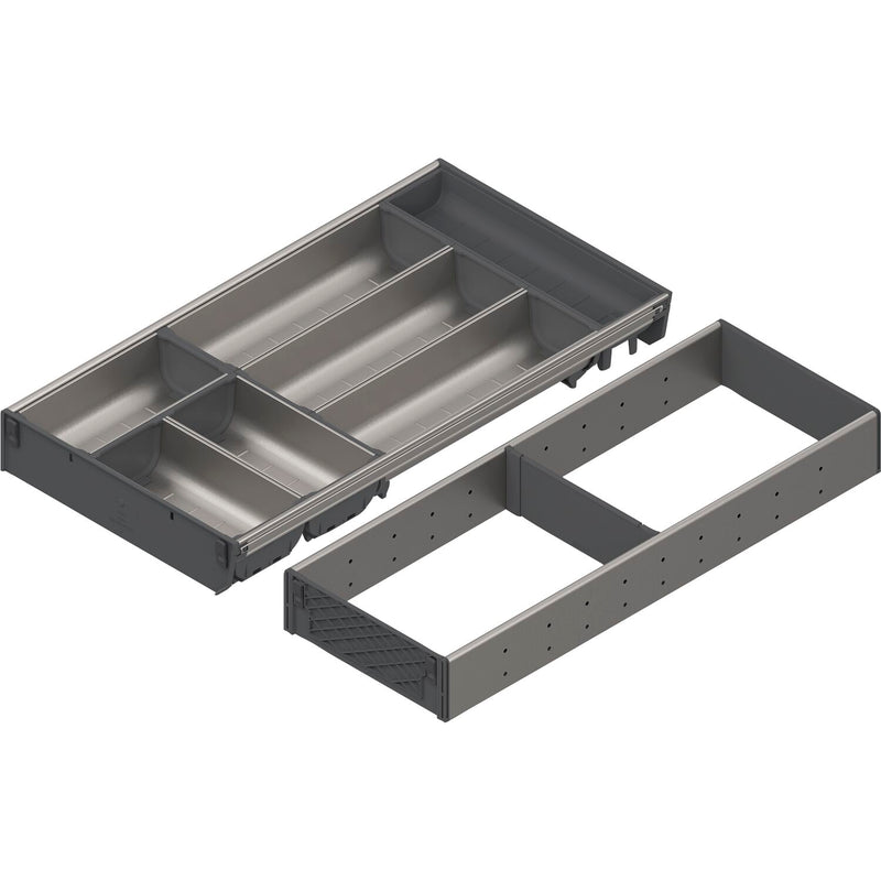 BLUM ORGA-LINE Schalen-Set KB 1100 - 1199/NL 450 mm Edelstahl/Kunststoff