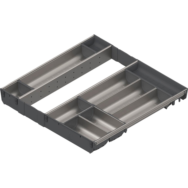 BLUM ORGA-LINE Schalen-Set KB 600/NL 500 mm Edelstahl/Kunststoff
