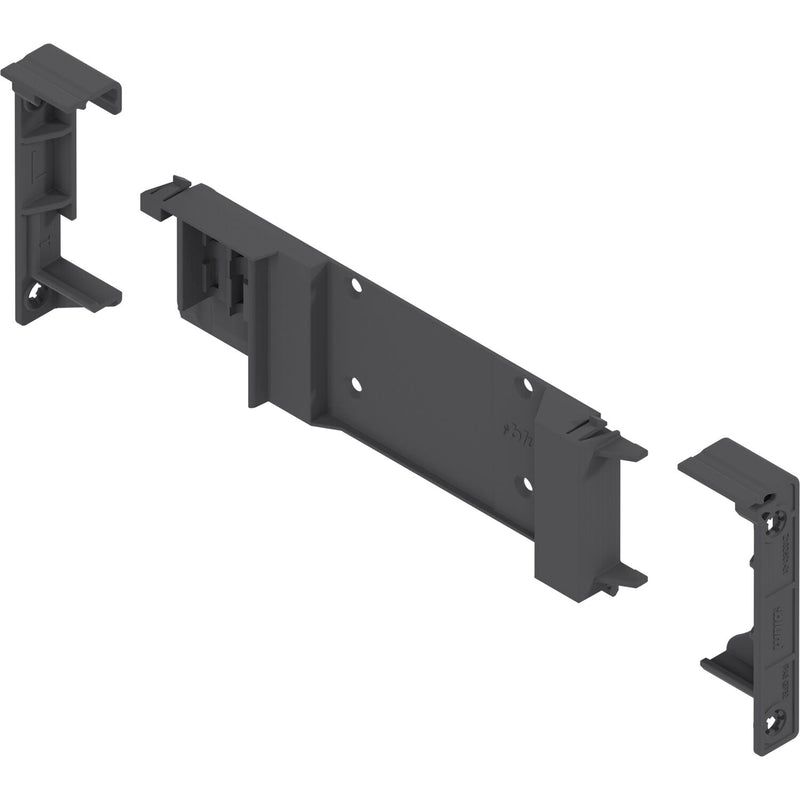 BLUM SERVO-DRIVE Trägerprofilaufnahme links/rechts, Kunststoff tiefgrau