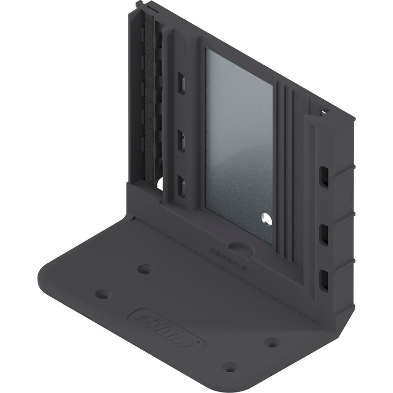 BLUM SERVO-DRIVE Aufnahmewinkel 1-fach, 95x83, Kunststoff tiefgrau
