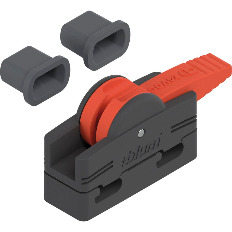 BLUM SERVO-DRIVE Verbindungsknoten und Kabelendenschutz, 24 Volt, KS schwarz