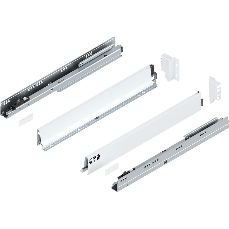 BLUM TANDEMBOX antaro SET Höhe M, BLUMOTION M, 30kg, NL 270, grau RAL 9006
