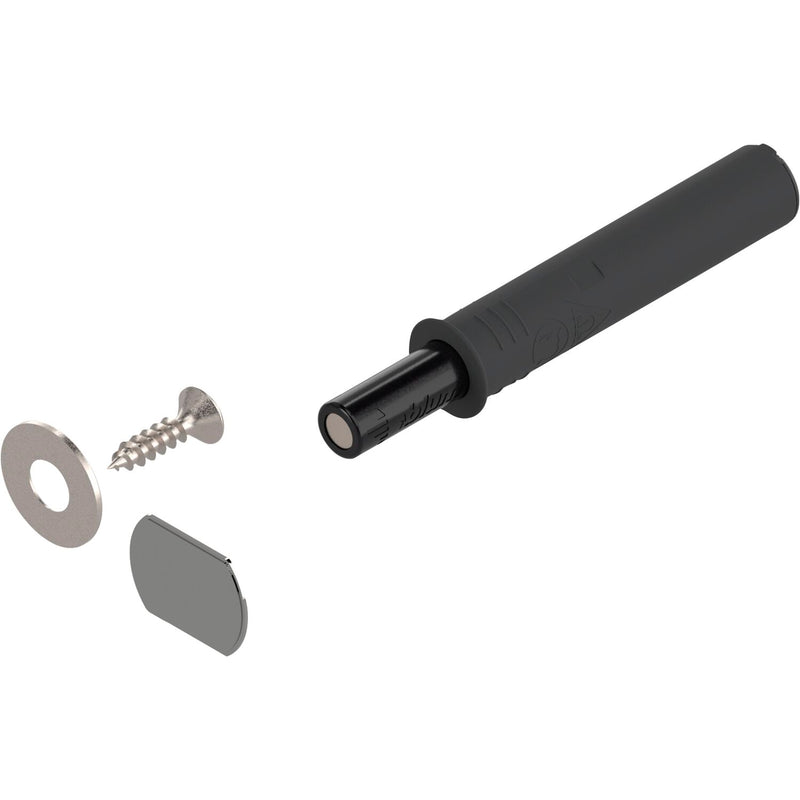 BLUM TIP-ON für Türen 956.1004 Kurzversion mit Magnet, carbonschwarz