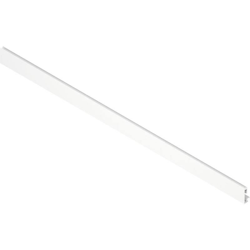 BLUM MERIVOBOX Vorderstück mit Nut, Länge 1042 mm, Aluminium Indiumgrau-matt