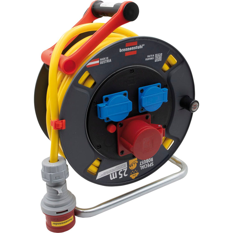 BRENNENSTUHL Kabeltrommel 300 ST + Bremaxx 5G2.5 Länge 25 m IP44