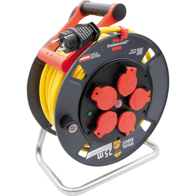 BRENNENSTUHL Kabeltrommel 300 ST + Bremaxx 3G2.5 Länge 25 m IP44