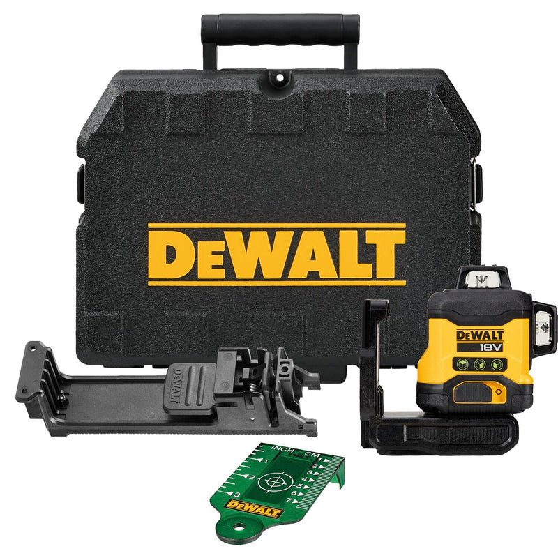 DEWALT Akku-Multifunktions-Linienlaser grün DCLE34031N-XJ 18 Volt (ST 2)