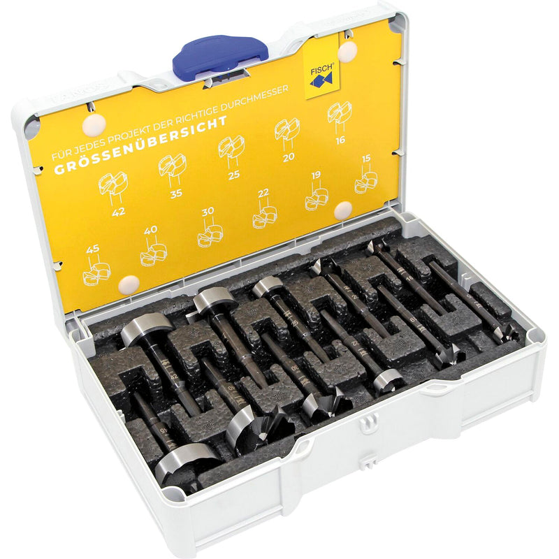 Forstnerbohrer-Satz Wave Cutter SP im Systainer