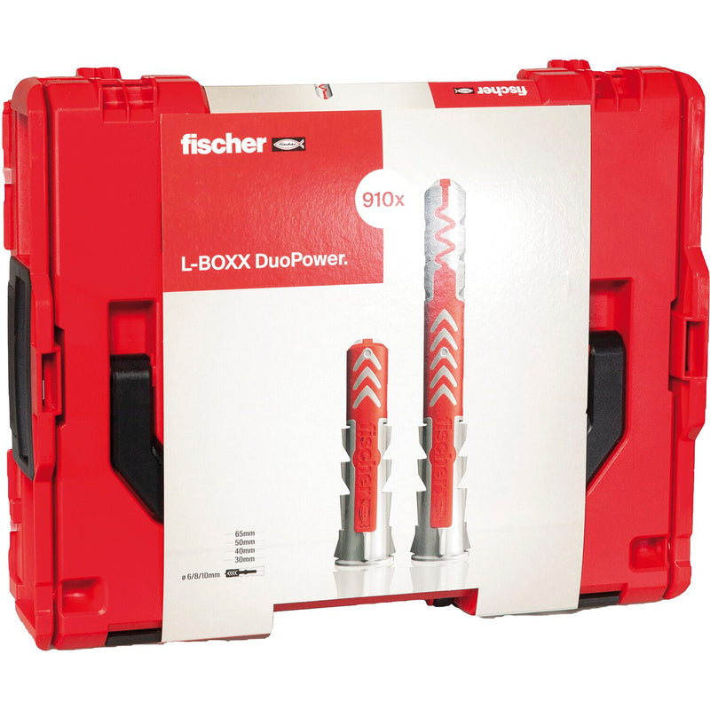 FISCHER  L-BOXX DuoLine - gefüllt mit 833 Dübel (ST 1)
