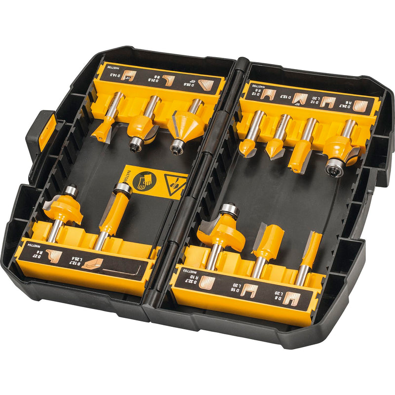 DEWALT Fräserkassette HW DT 90016 12-teilig (ST 1)