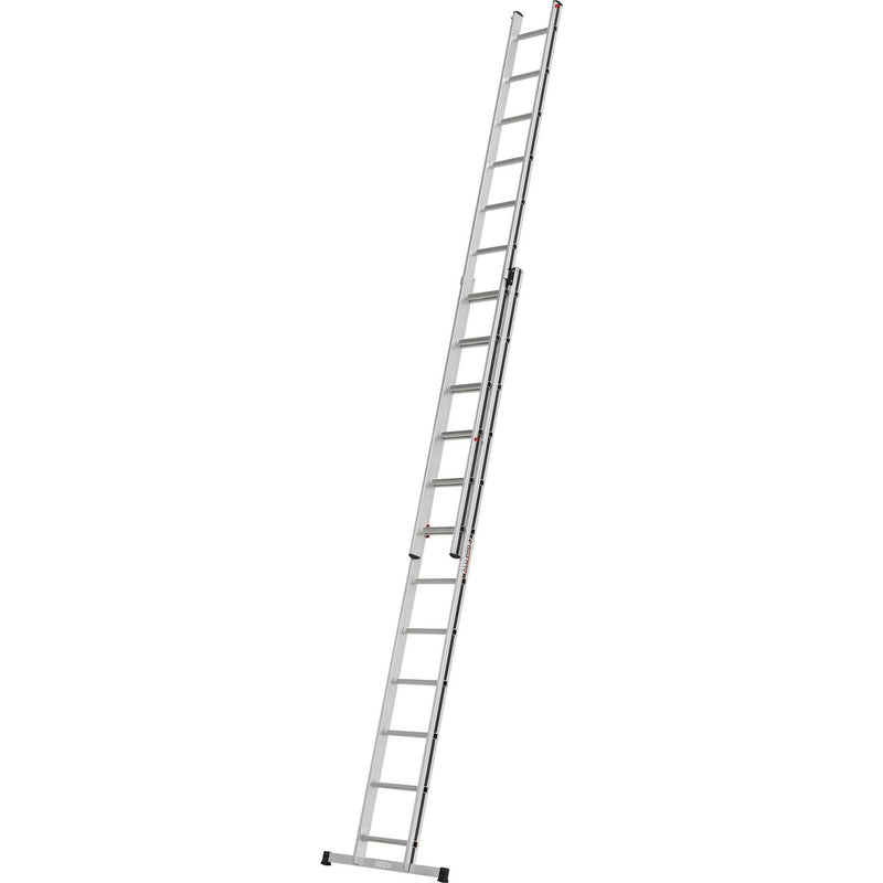 ALU-PRO Schiebeleiter Type 70046 Sprossen=2 x 12 Länge=3,43/5,95 m
