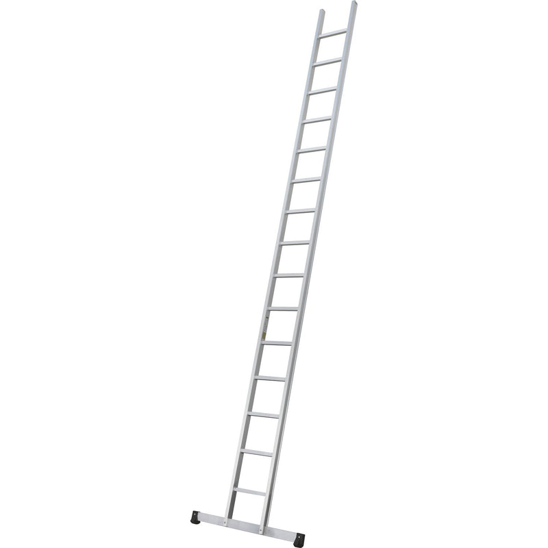 JUST Alu-Anlege-Industrieleiter einteilig Type 50 Sprossen=12 Länge=3,61 m